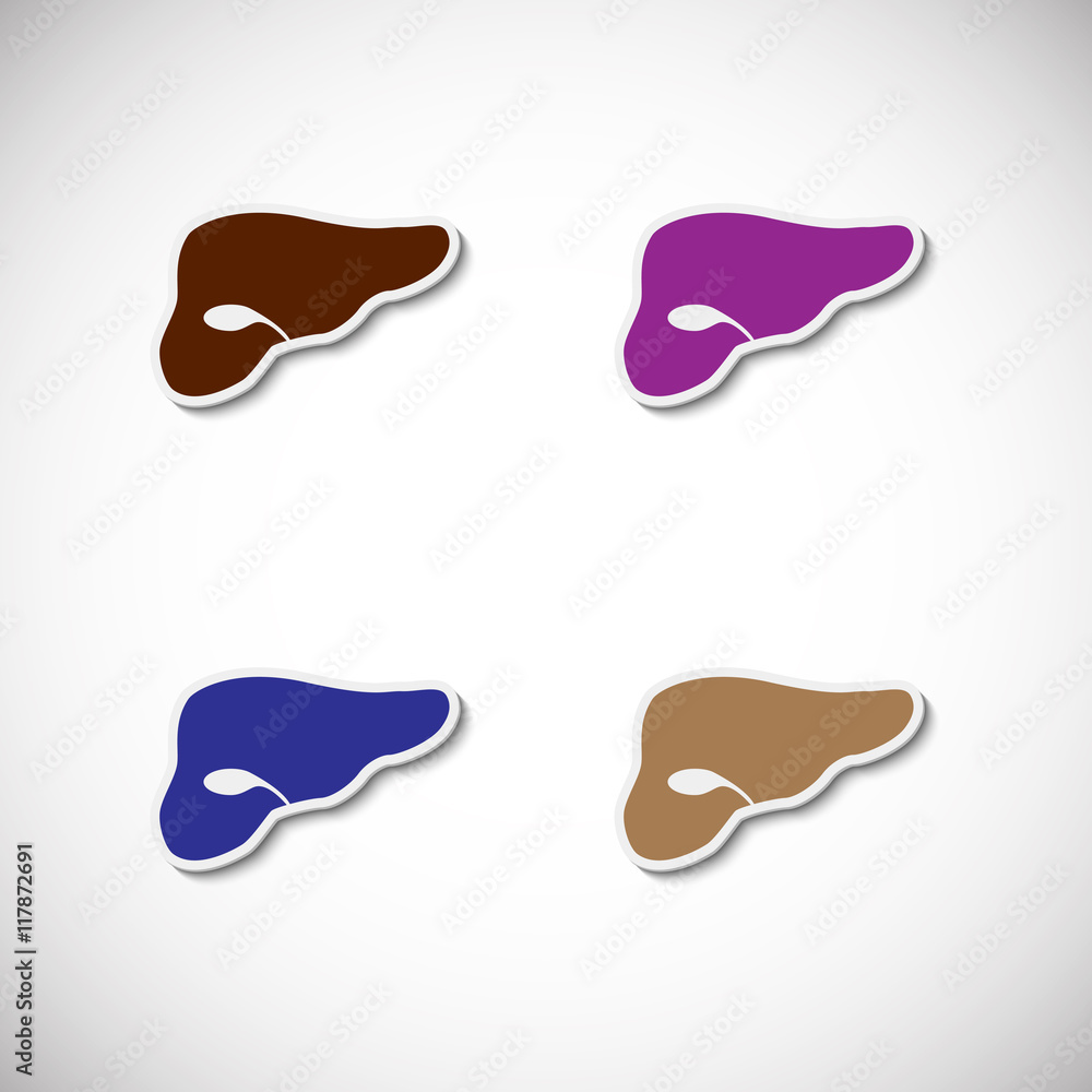 Medicine. Realistic image of the contour object Medicine. Realistic image of the contour object