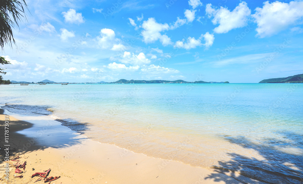 Obraz premium summer on the relax beach, Thailand