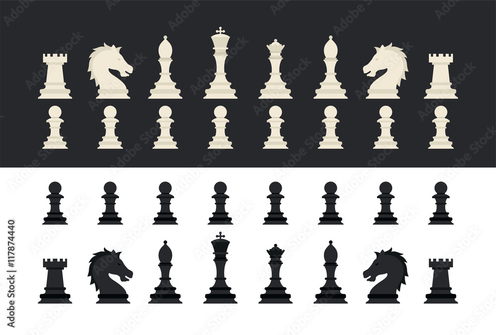 Chess Pieces Vector Art, Icons, and Graphics for Free Download