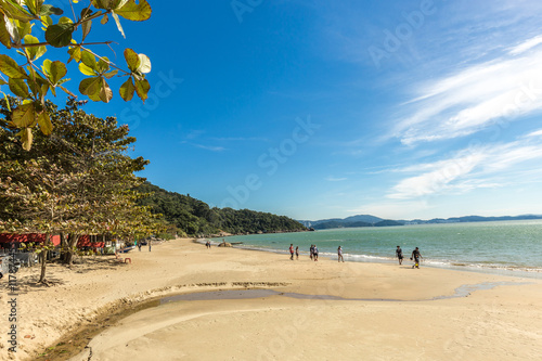 View of Laranjeiras Beach, Balneario Camboriu. Santa Catarina photo