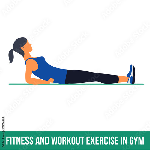 Aerobic icons. Workout