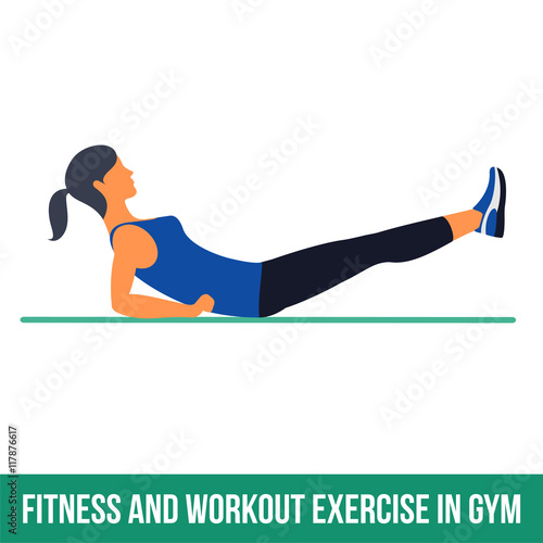 Aerobic icons. Workout