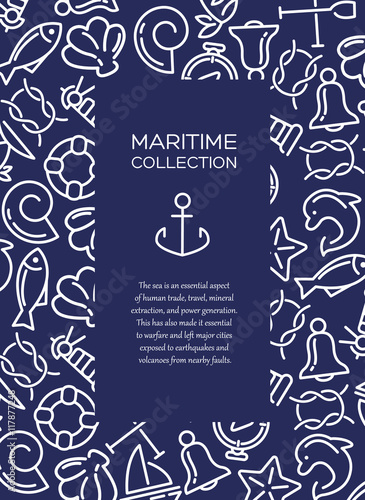 Maritime collection background
