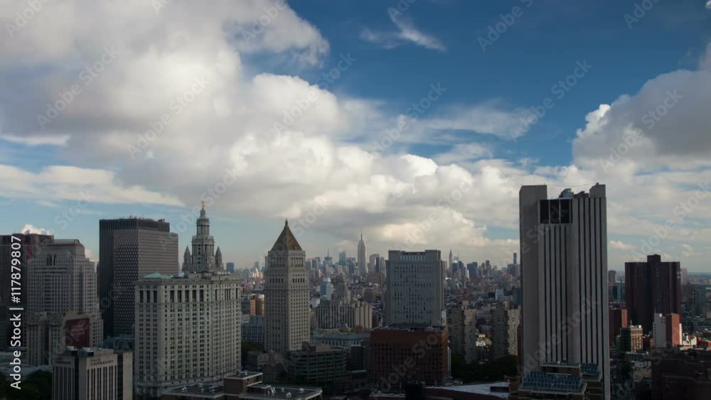 manhattan skyline with the financial district manhattan skyline with the financial district