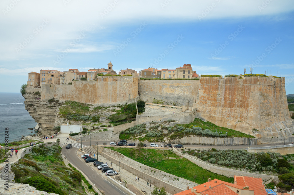 Fototapeta premium Ancient citadel of Bonifacio