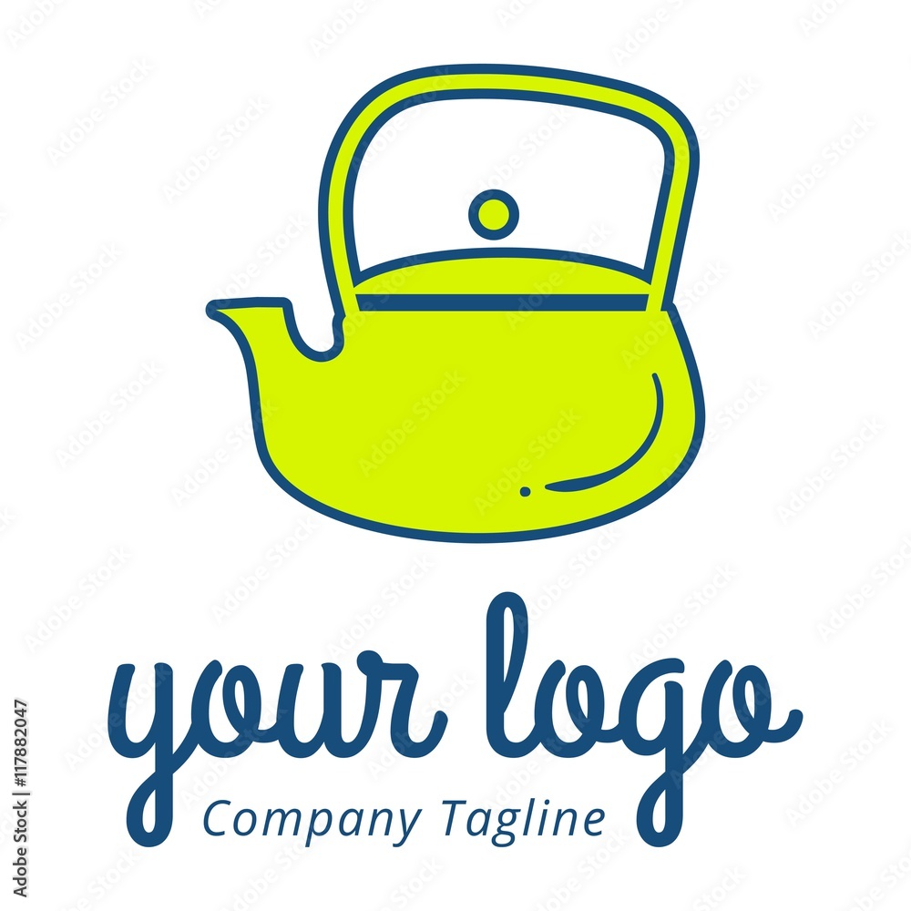 Obraz premium Restaurant Pot Logo