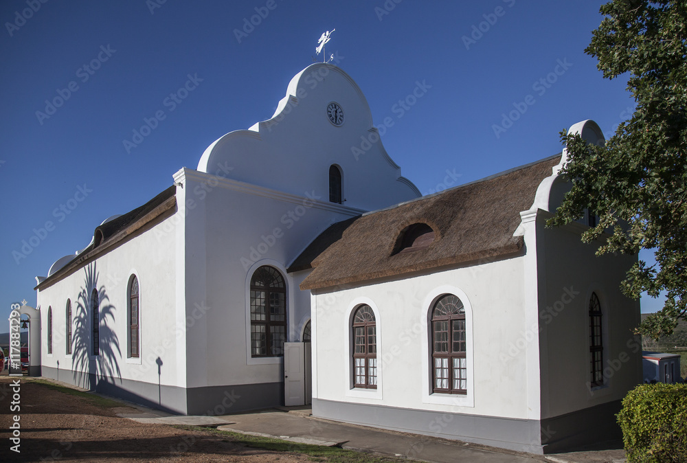 Historic German mission church in Elim village