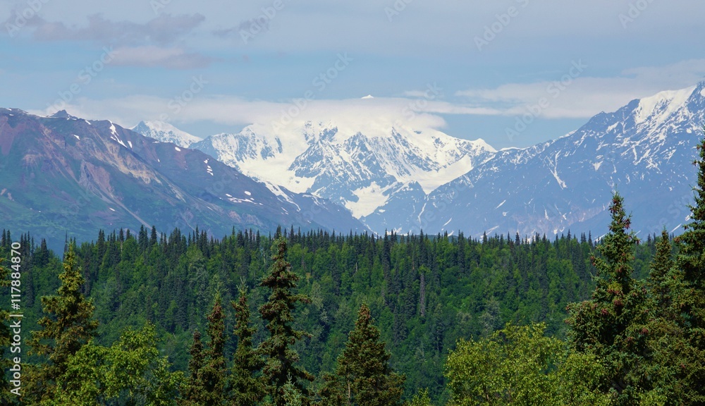 Mount Denali (McKinley) in Alaska