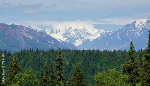 Mount Denali  McKinley  in Alaska