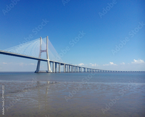 Endless vasco da Gama bridge