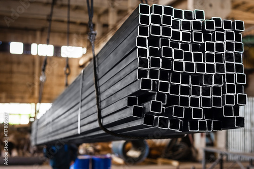 Принти на полотні Square steel tubes