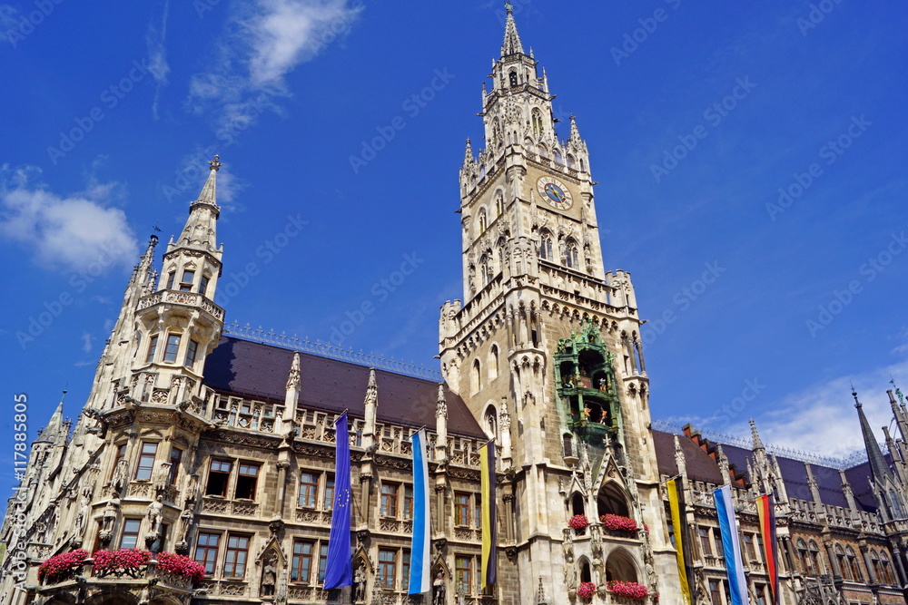 Historische Rathaus in MÜNCHEN ( Bayern )