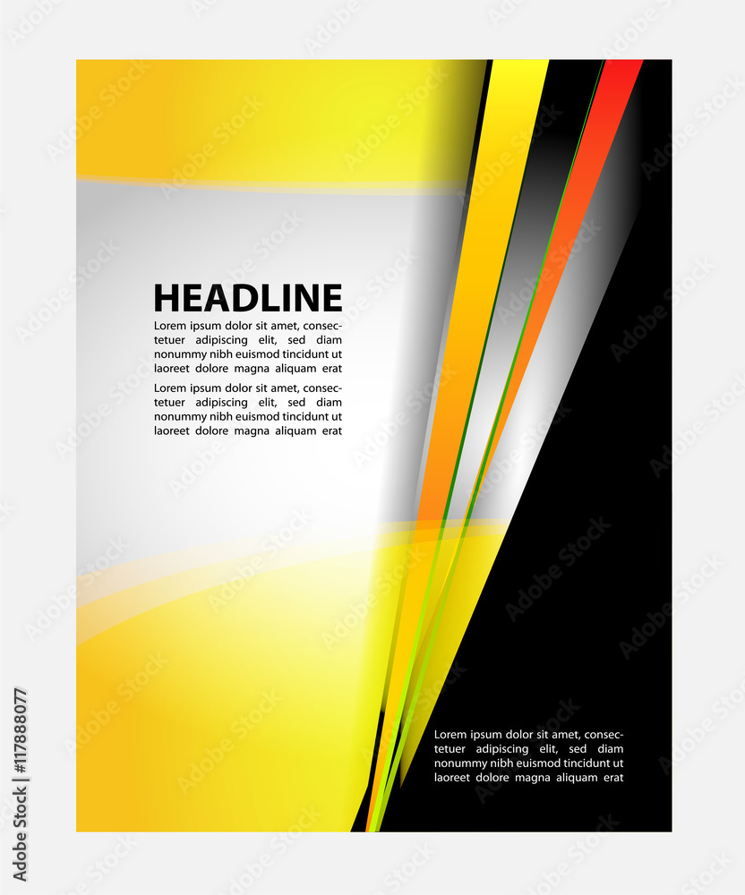 Fototapeta premium booklet catalog brochure folder 