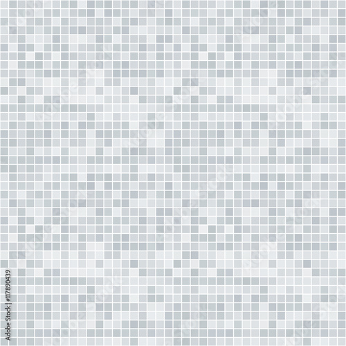 Abstract grayscale pixelated seamless pattern