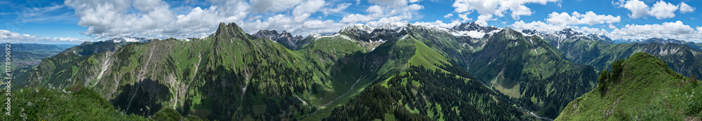 Allgäuer Bergpanorama
