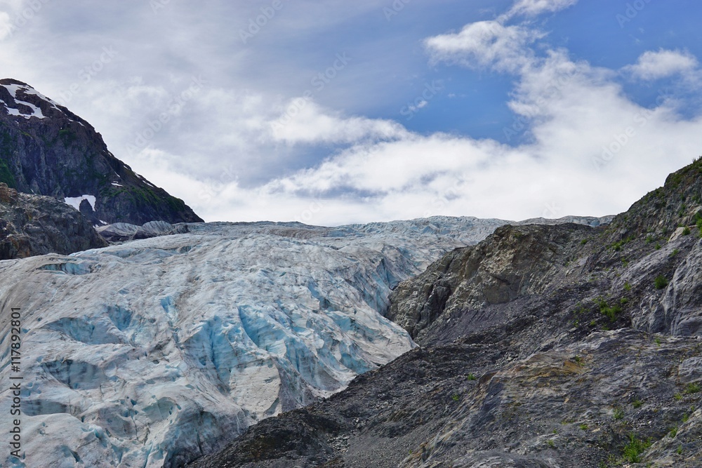 The Exit Glacier in Alaska