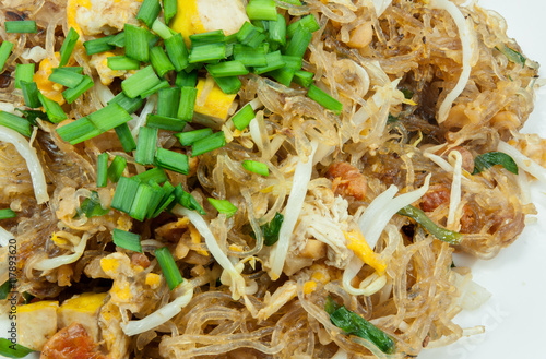 vermicelli Pad Thai, Thailand's national dishes, Thai style noodles