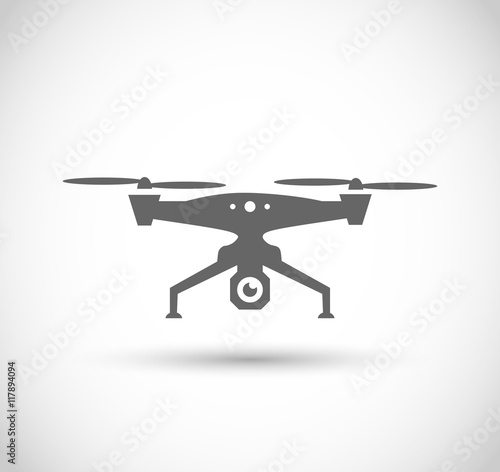 Drone icon vector