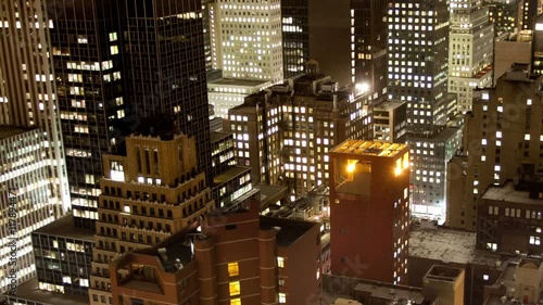 skyscrapers and towers in manhattan skyline