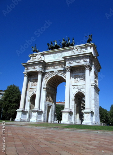 Arco della Pace, Sempione, Milano