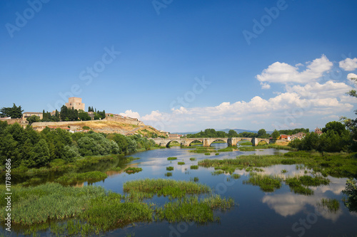 Ciudad Rodrigo - Castle of Henry II of Castile and Agueda River