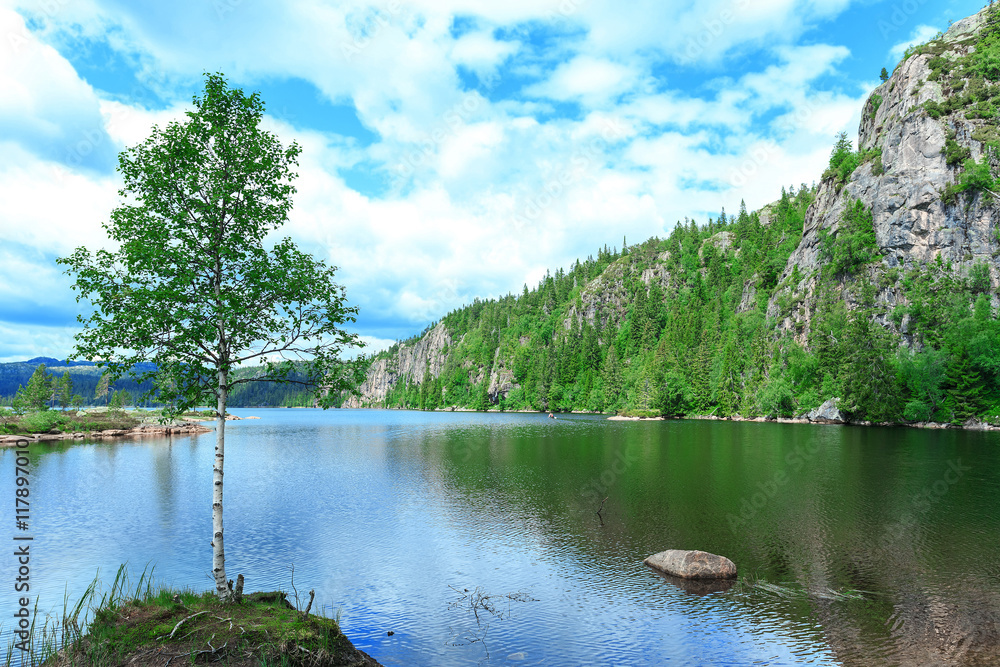 Fototapeta premium Norway, stunning landscape