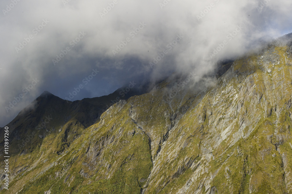 Aerial Southern Alps New Zealand South Island - Südinsel Neuseeland Alpen Luftaufnahmen 