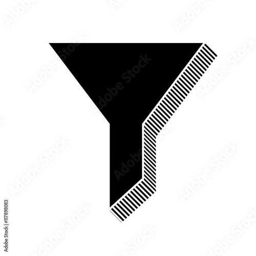 ikona ze wzorku pasków i kresek