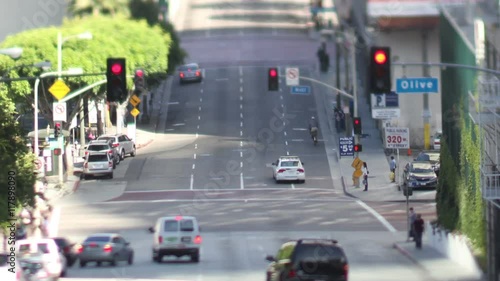 Wallpaper Mural traffic on freeway in downtown los angeles Torontodigital.ca
