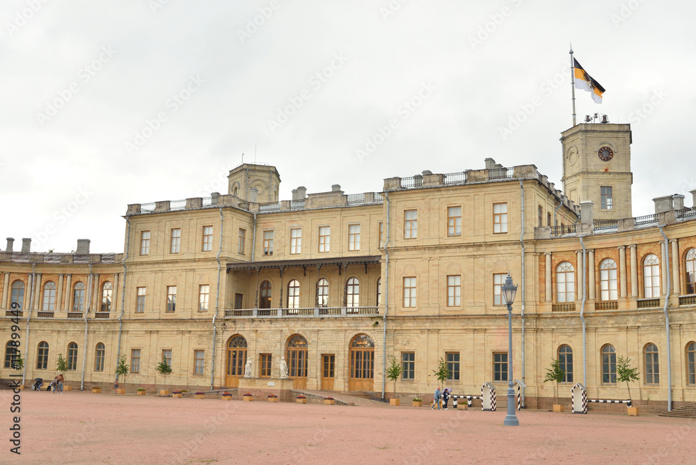 The Gatchina palace.