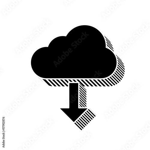 ikona ze wzorku pasków i kresek