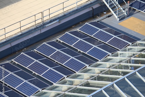 Rooftop solar panels