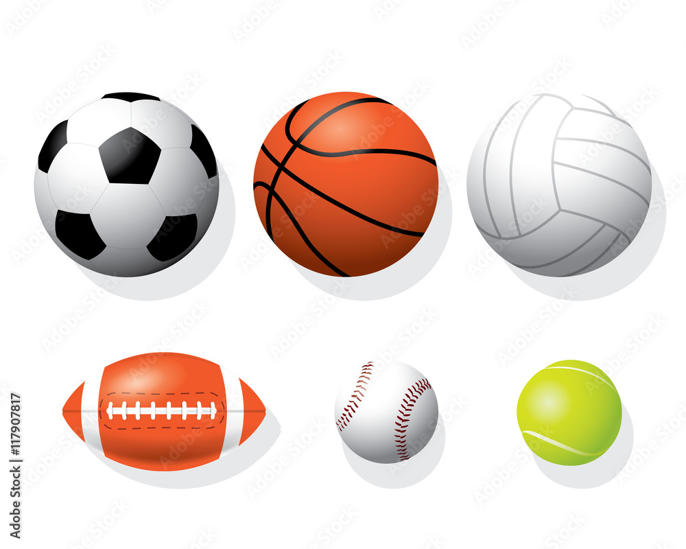 Sport ball vector Sport ball vector