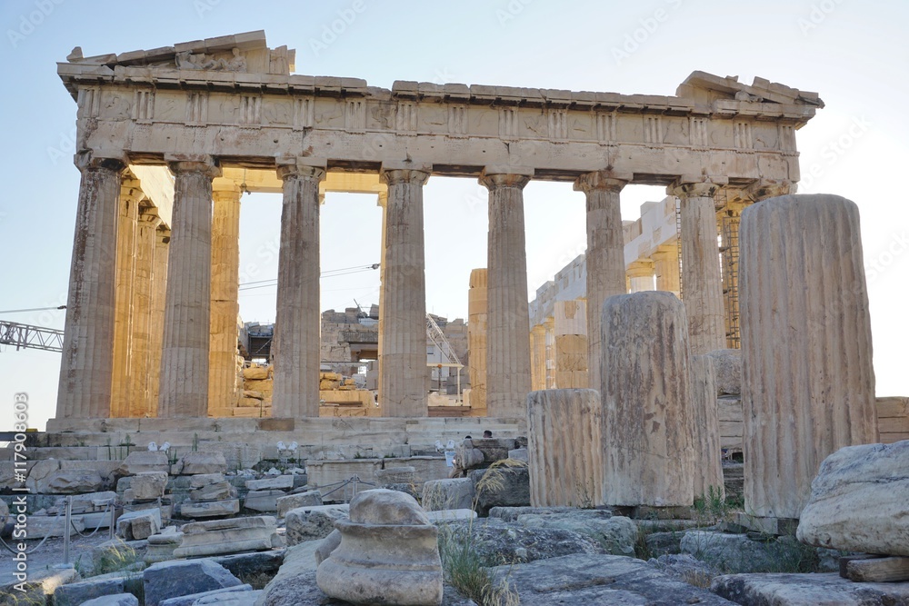  The ancient Acropolis of Athens 