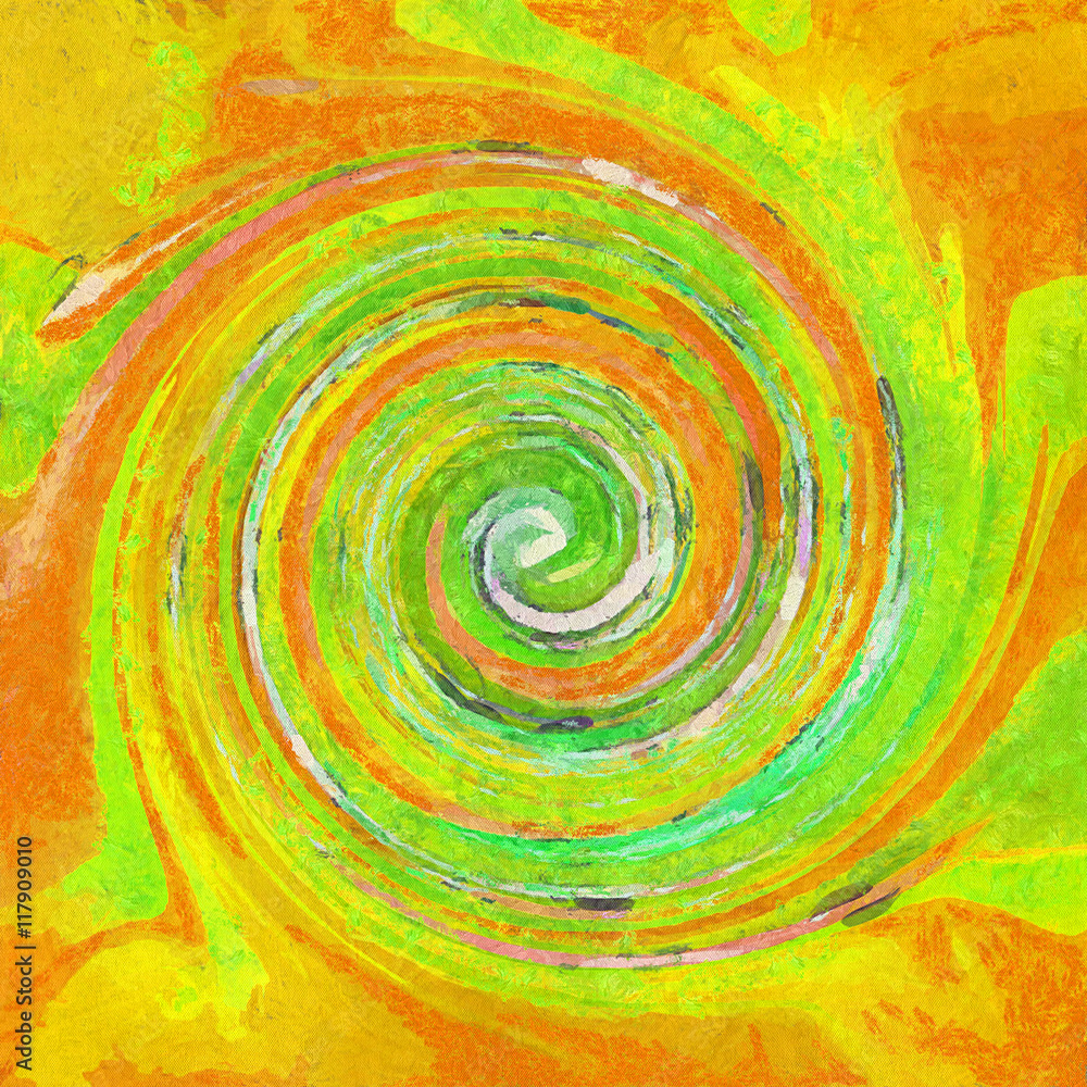 Multi-colored chaotic panel Multi-colored chaotic panel