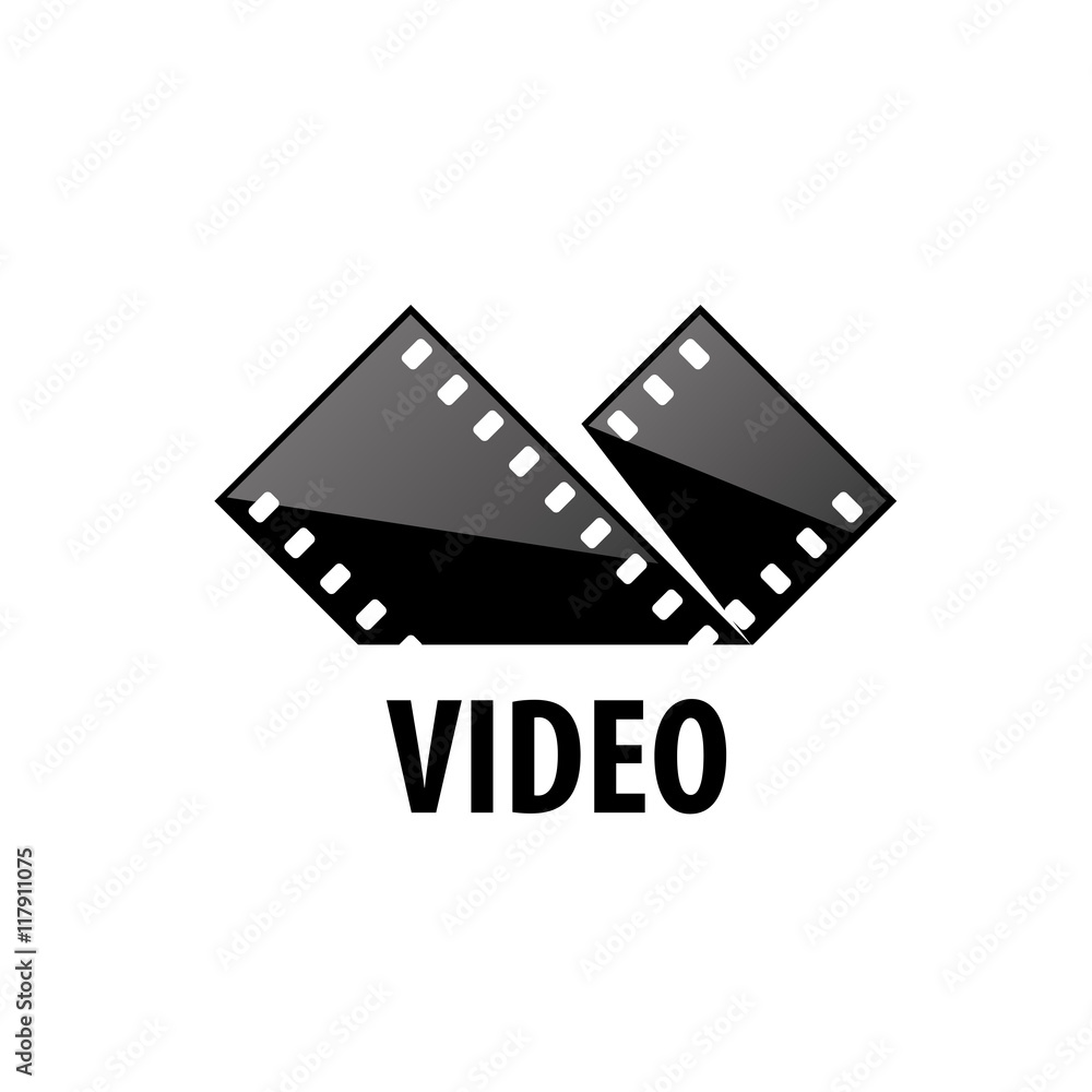 Fototapeta premium vector logo film