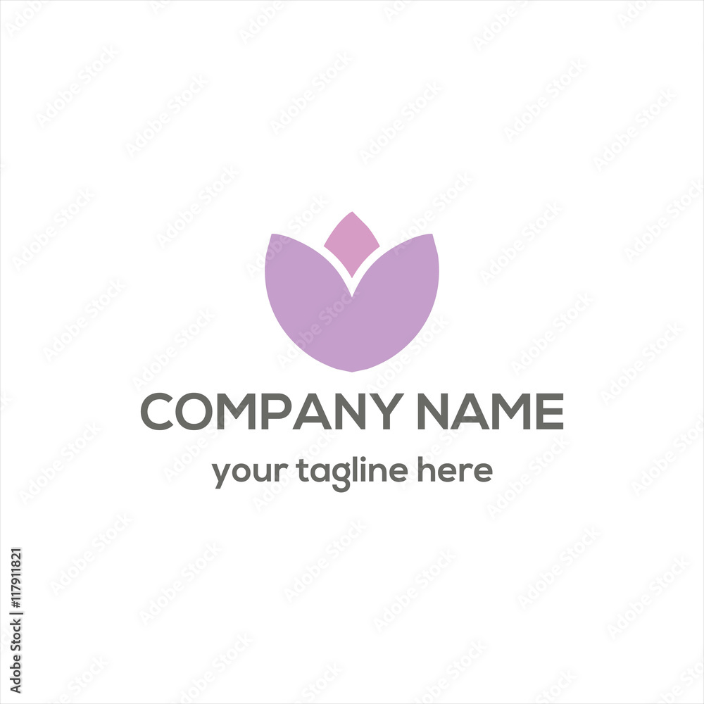 Fototapeta premium Beauty salon and spa logo vector