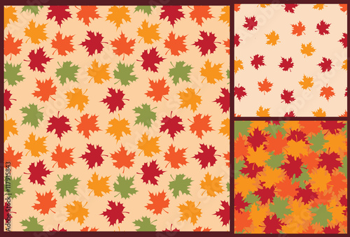 autumn leaves, leaves pattern, autumn pattern, leaves background, autumn background, autumn seamless pattern