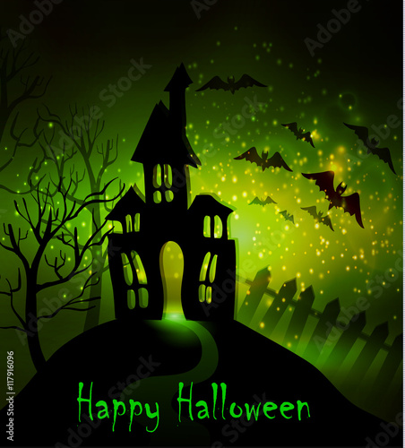 Halloween haunted house