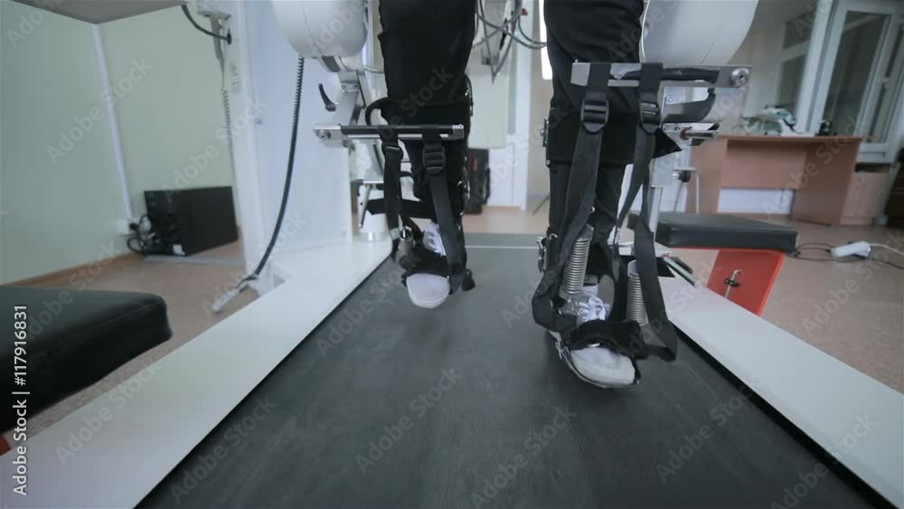 Man wearing futuristic cyber robot ammunition. Virtual reality concept. HD. Man wearing futuristic cyber robot ammunition. Virtual reality concept. HD.