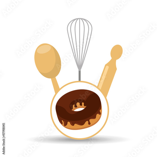 Cookware and donut