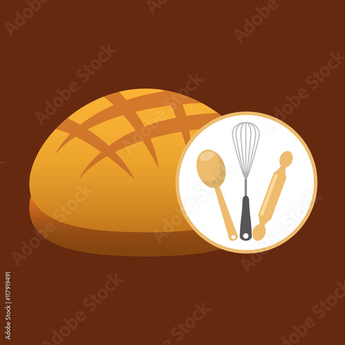 Cookware and round loaf
