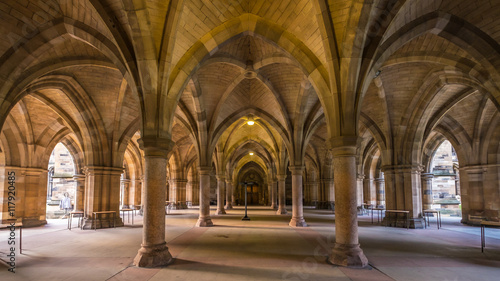 The University of Glasgow Cloisters 