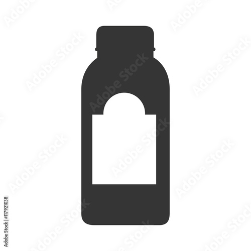 bottle container recipient icon vector graphic