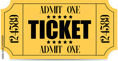 Retro ticket