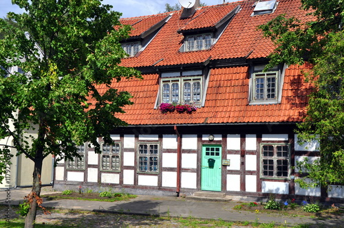 Klaipeda (Memel) - Fachwerkhaus in der Altstadt photo