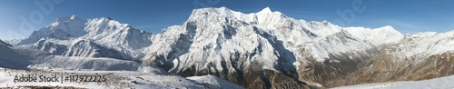 Panoramic view of Annapurna range