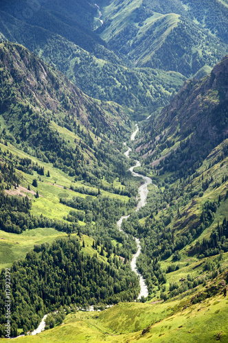 Kora gorge in Dzungarian Alatau mountains, Kazakhstan 