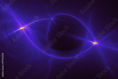 blue purple glow energy wave.