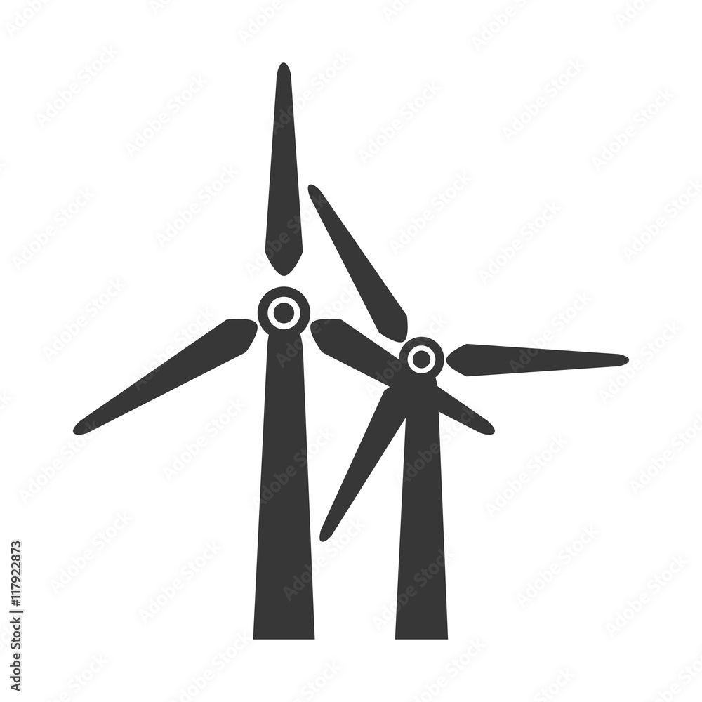wind farm power icon vector graphic wind farm power icon vector graphic